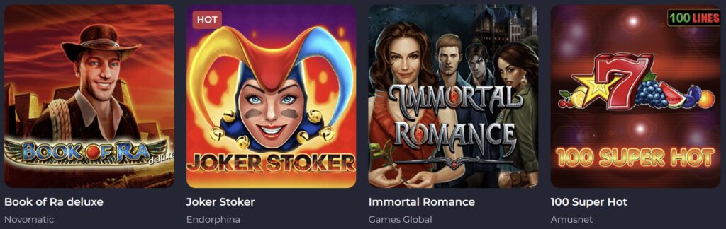 Προεπισκόπηση των κουλοχέρηδων του Rolling Slots Casino